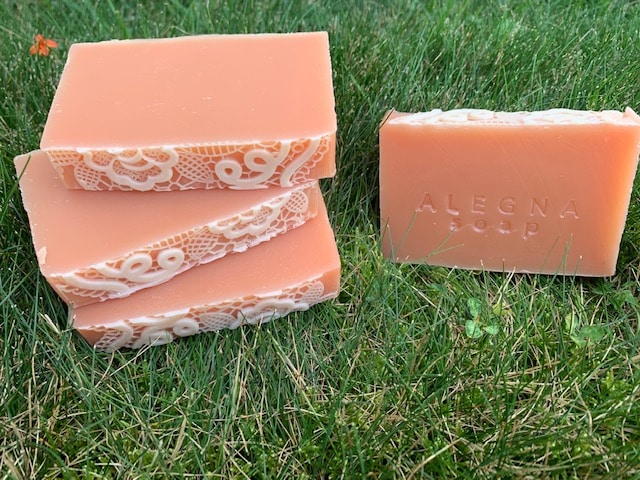 Alegna Soap® Bergamot Tangerine Lace Soap