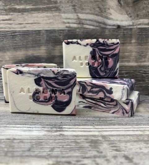 Alegna Soap® Facebook Live bergamot, gardenia and patchouli