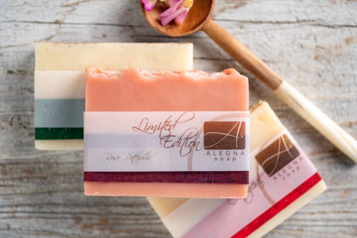 Alegna Soap® Rose Patchouli soap Soap Oils