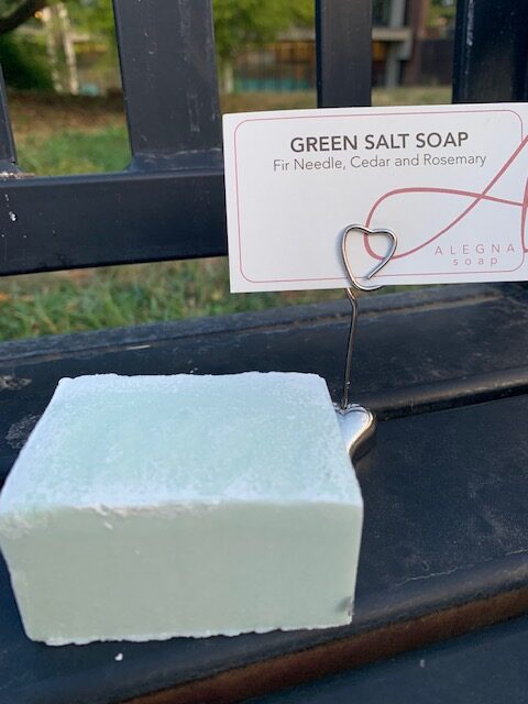 Alegna Soap® Salt Soap Green