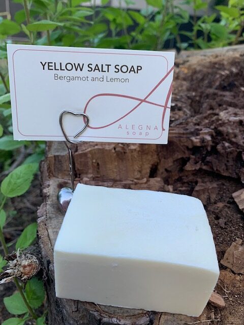 Alegna Soap® Salt Soap Yellow