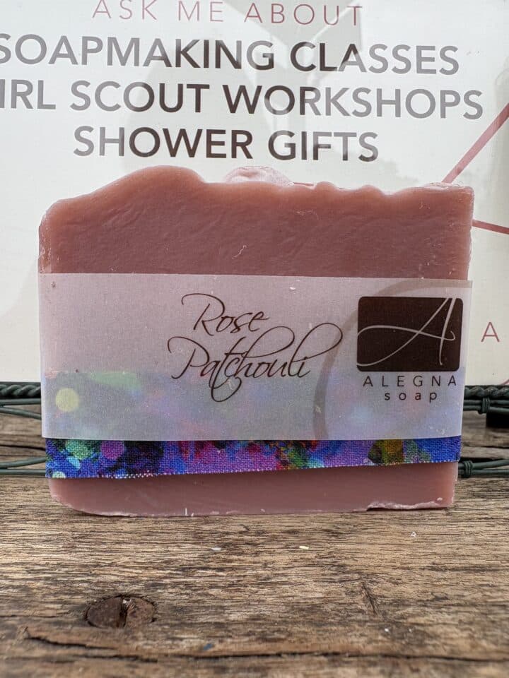 Rose Patchouli Alegna Soap®