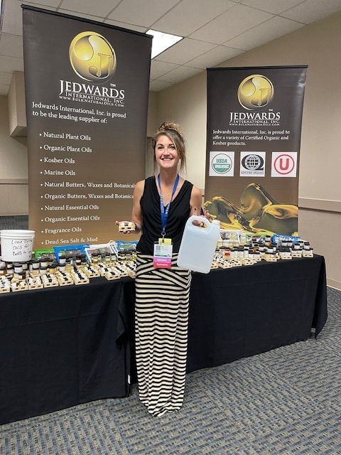 Alegna Soap® Jedwards at soap conference